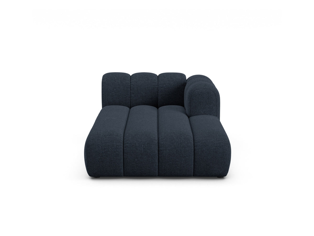 Lupine Chaise Longue, 2 Seats, 117x177 cm — Navy Blue / Right