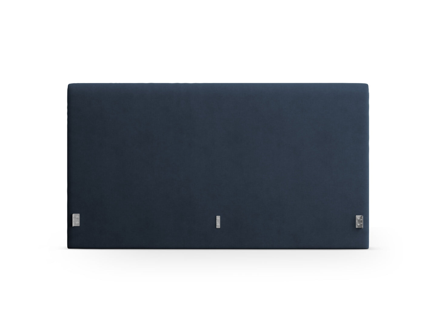 Kopfteil Strukturstoff Anthrazit Remo — Royal Blue