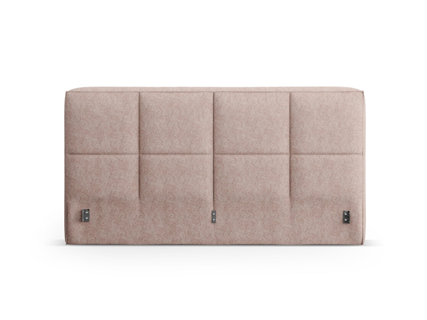 Kopfteil Strukturstoff Beige Melange Darren — Pink Melange