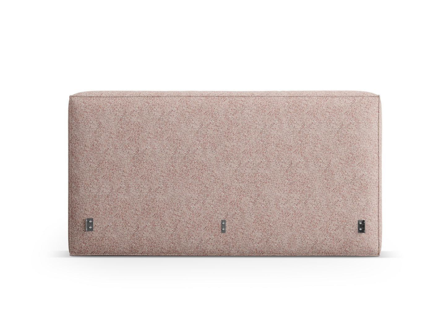 Kopfteil Strukturstoff Beige Melange Olivia — Pink Melange