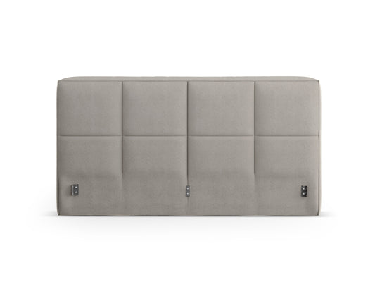 Kopfteil Bouclé Dunkelbeige Darren — Dark Beige