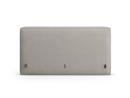 Kopfteil Bouclé Dunkelbeige Olivia — Dark Beige