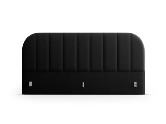 Kopfteil Samt Schwarz Billy — Black