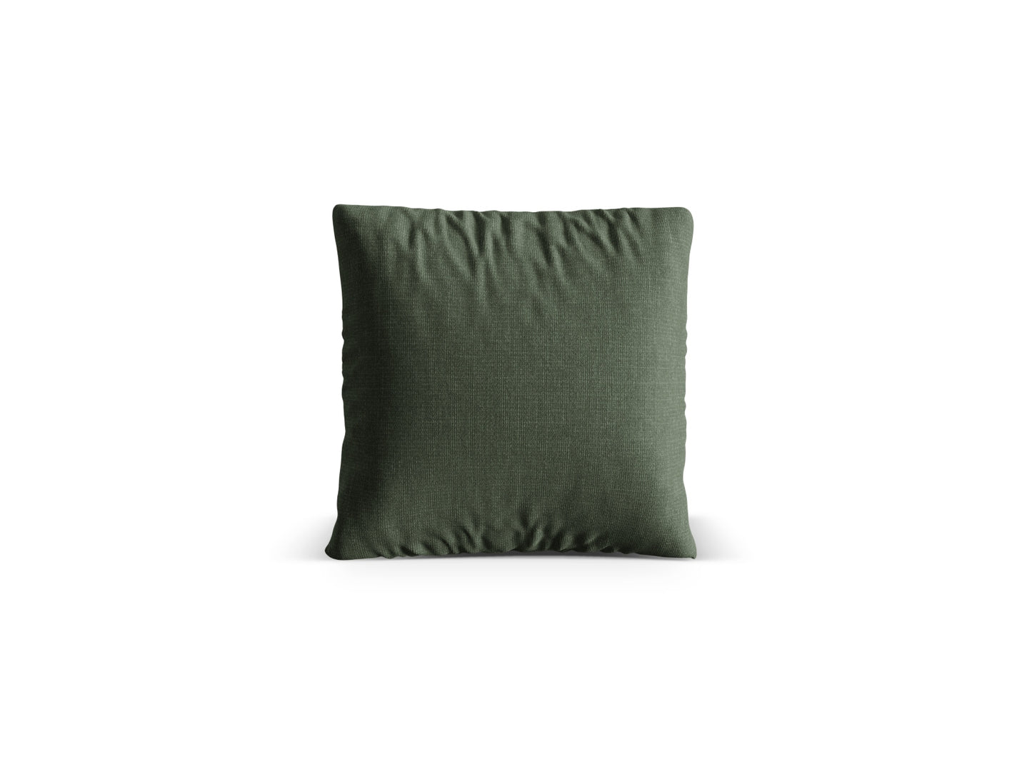 Kissen Strukturstoff Beige Nuria — Moss Green