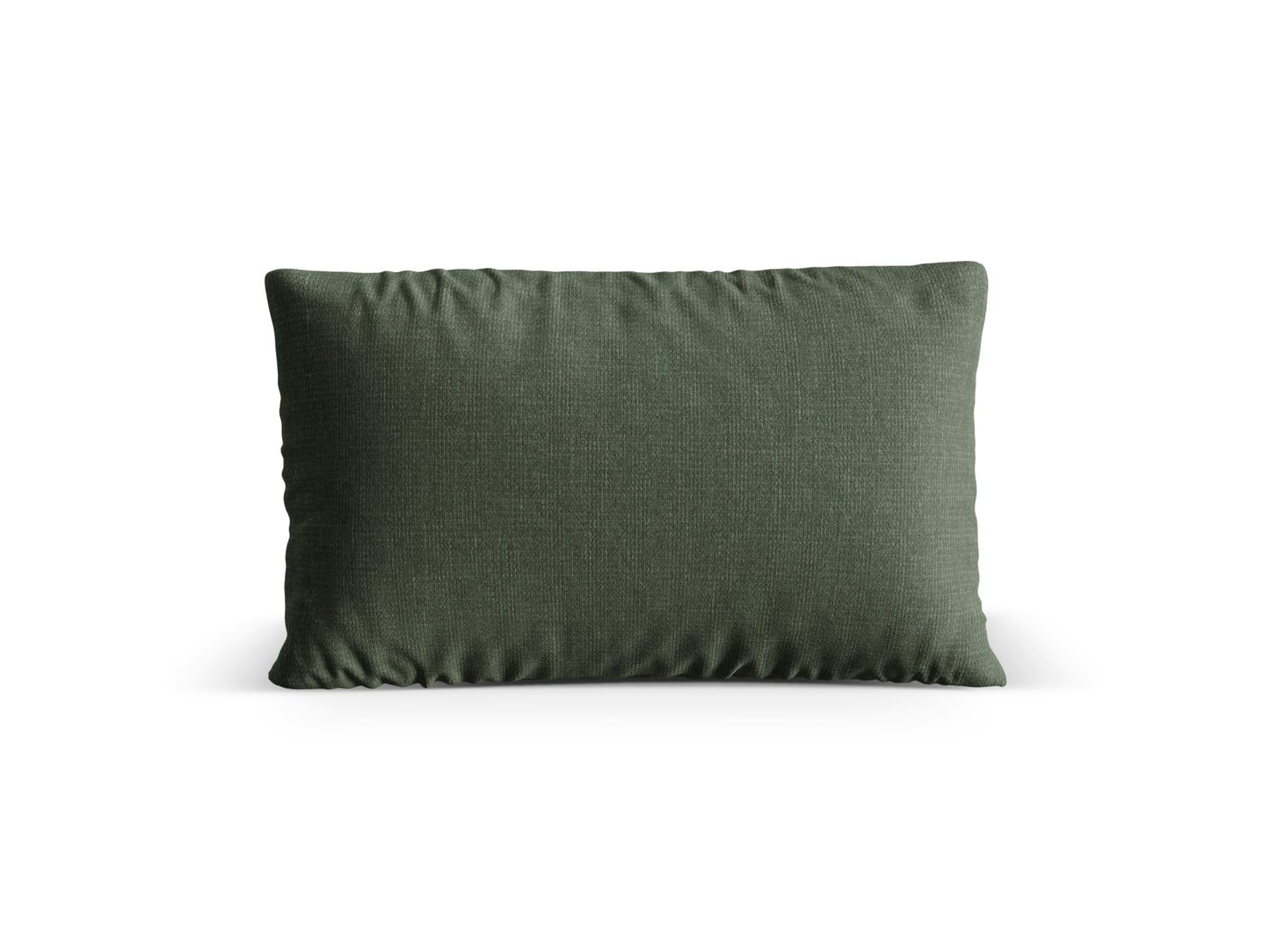 Kissen Strukturstoff Beige Nuria — Moss Green