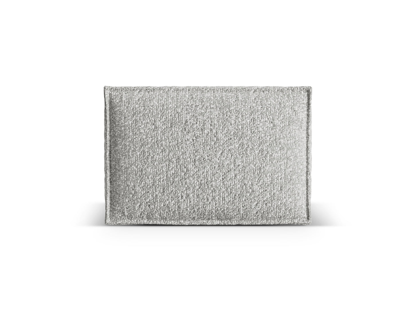 Kissen Bouclé Anthrazit Nuria — Silver