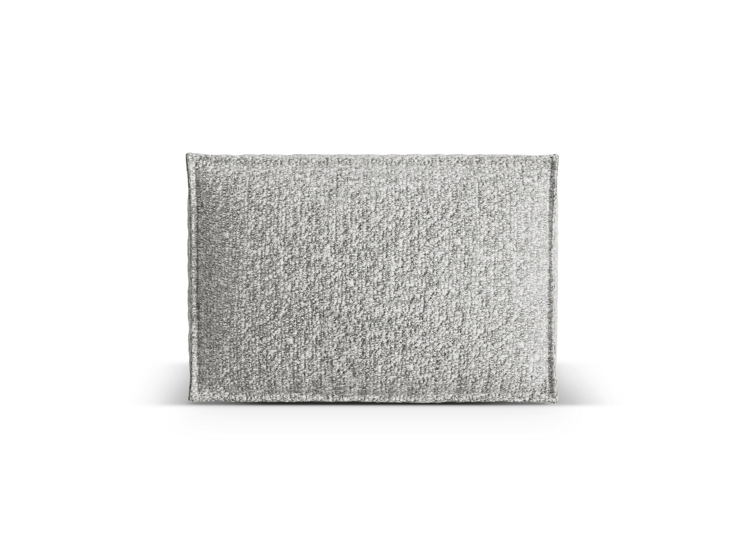 Kissen Bouclé Anthrazit Nuria — Silver
