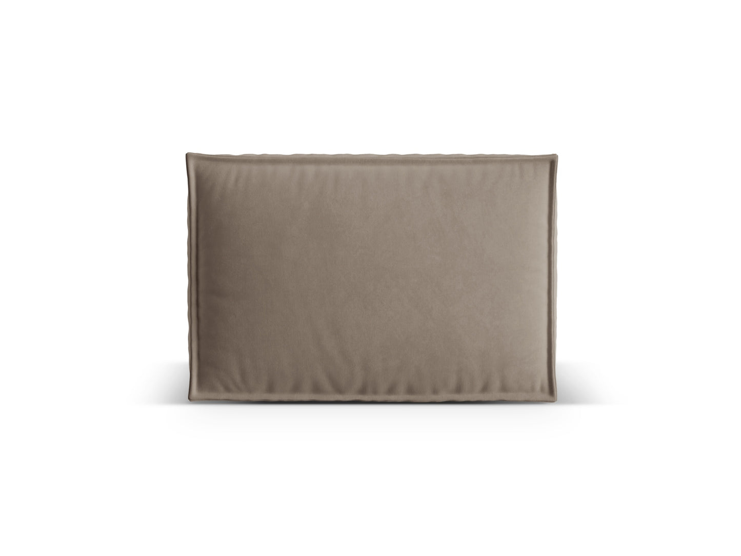 Kissen Samt Beige Nuria — Warm grey