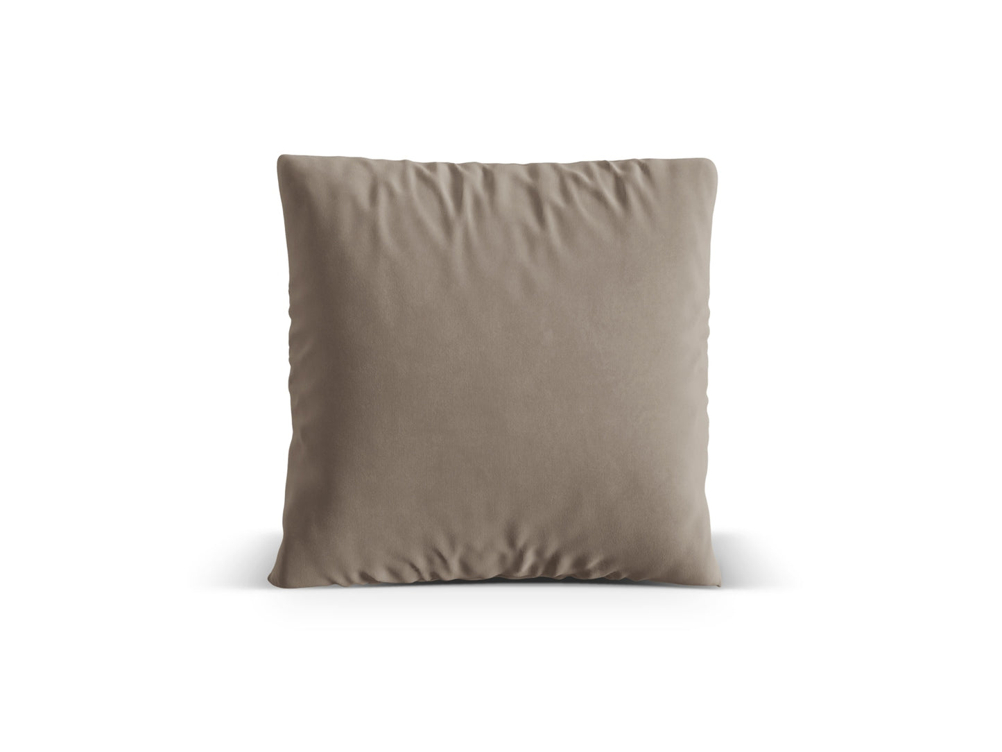 Kissen Samt Beige Nuria — Warm grey