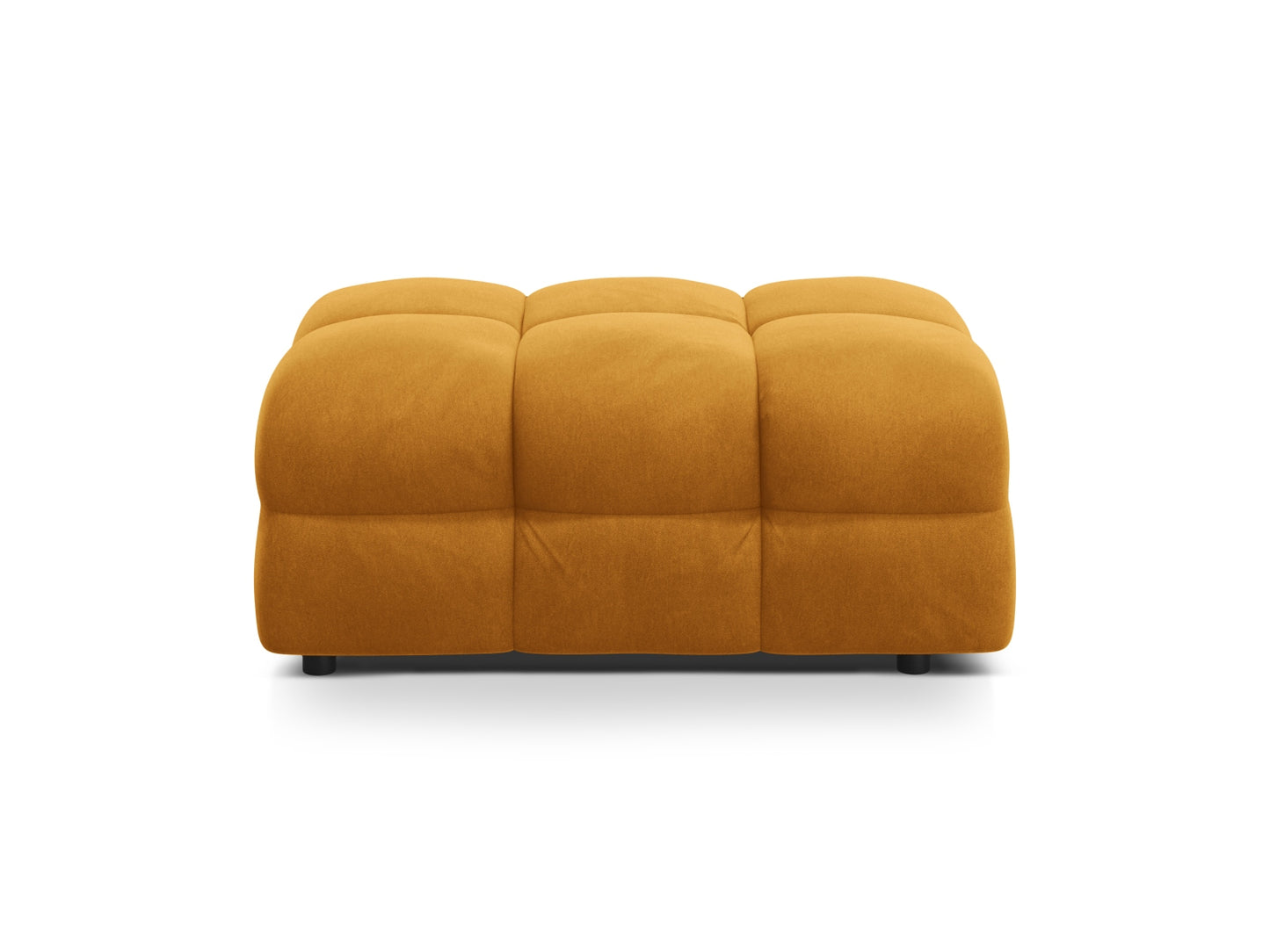 Kendal Pouf, 104x72 cm — Mustard