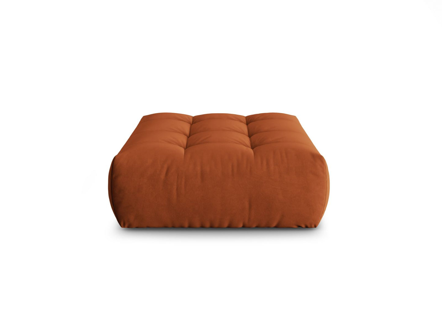 Bloom Pouf, 107x99 cm — Terracotta