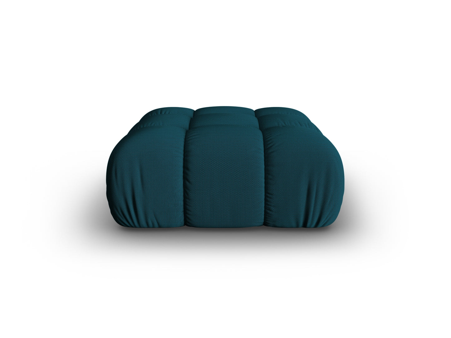 Pouf 3D Amazon Green Bellis — Navy Blue