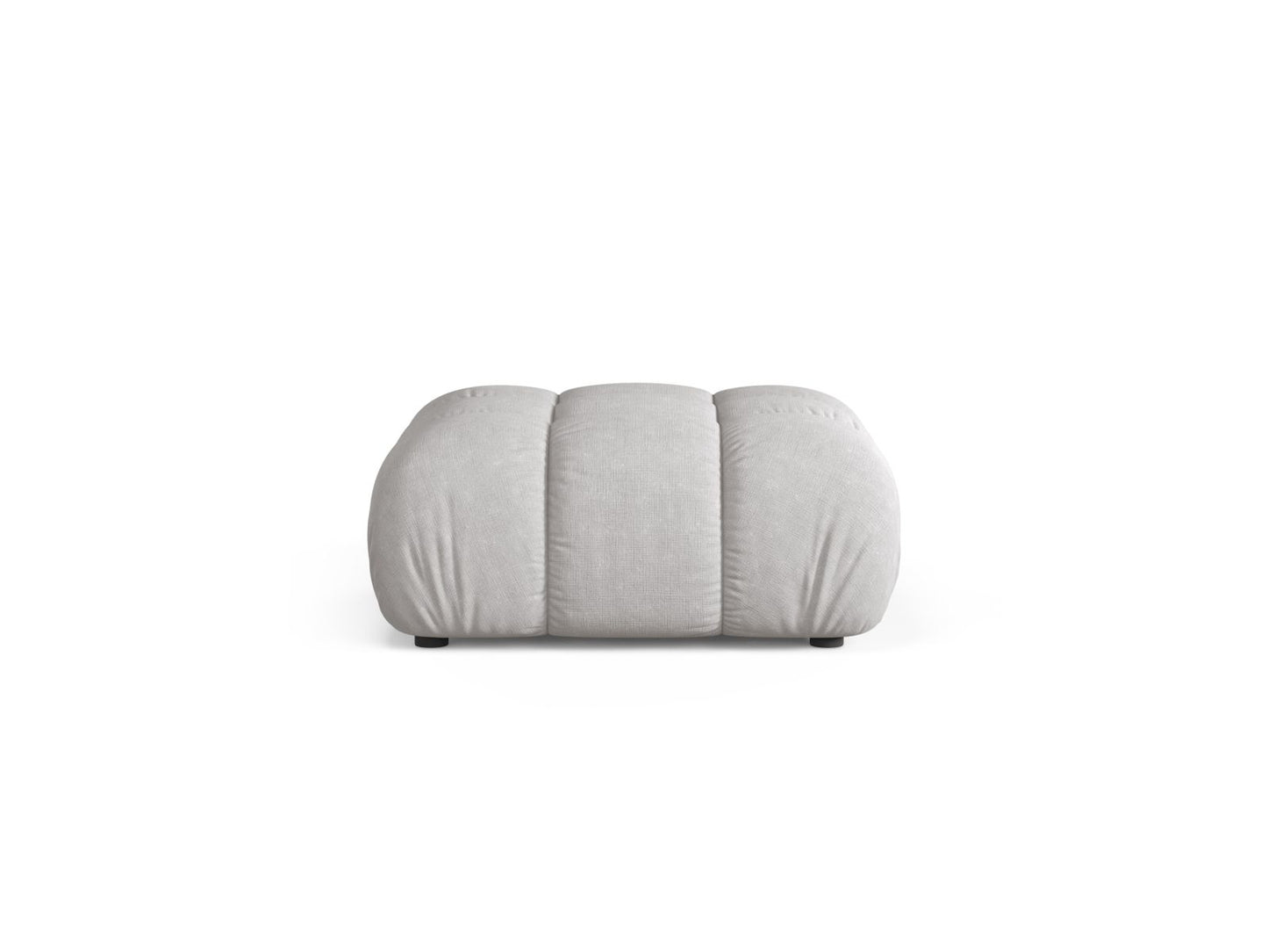 Bellis Pouf, 94x94 cm — Light Grey
