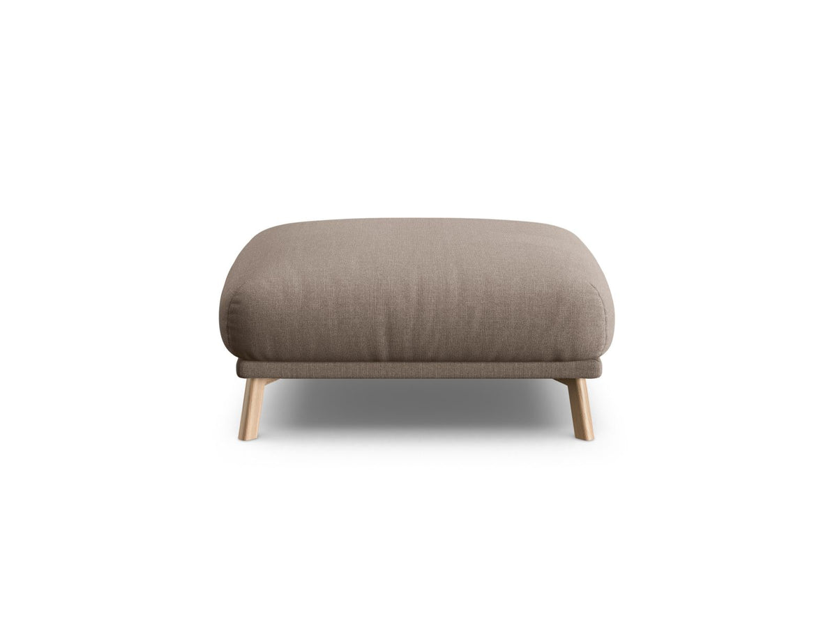 Naomi Pouf, 85x85 cm — Cappuccino
