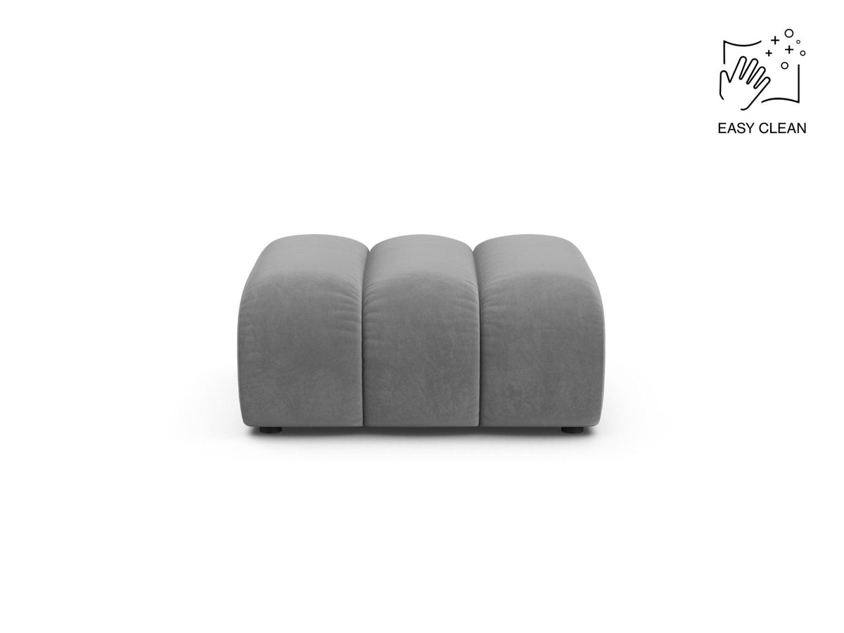 Lupine Pouf, 95x92 cm — Light Grey