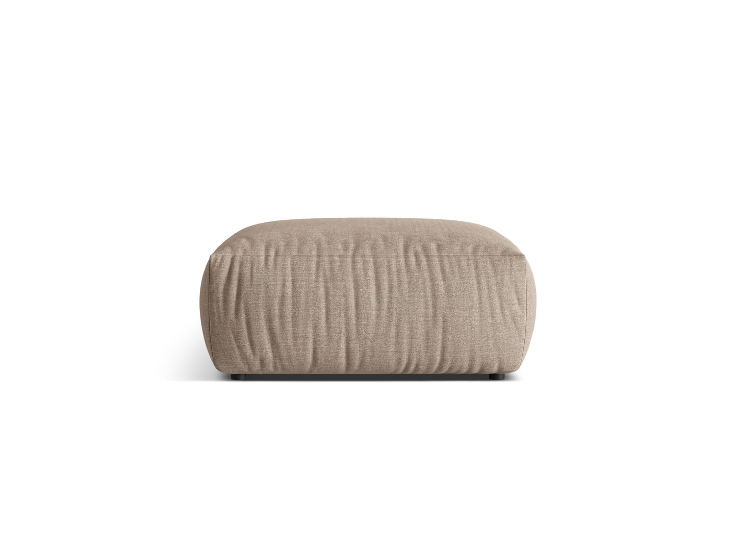 Chris Pouf, 100x85 cm — Sand