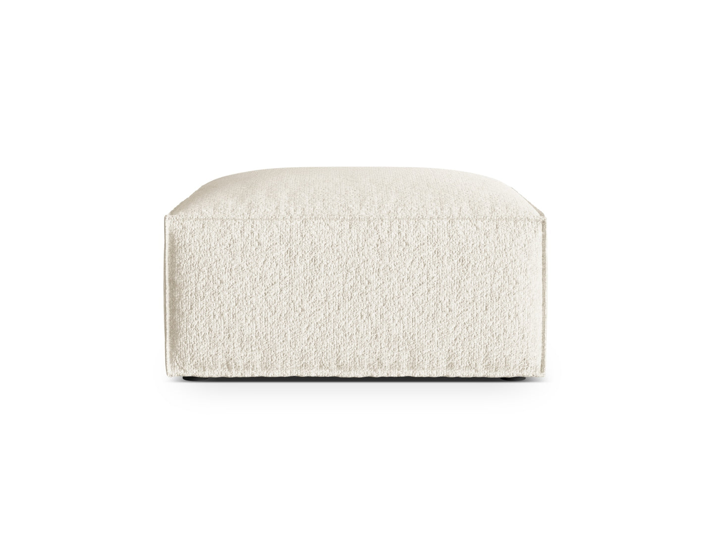Nuria Pouf, 85x85 cm — Ivory
