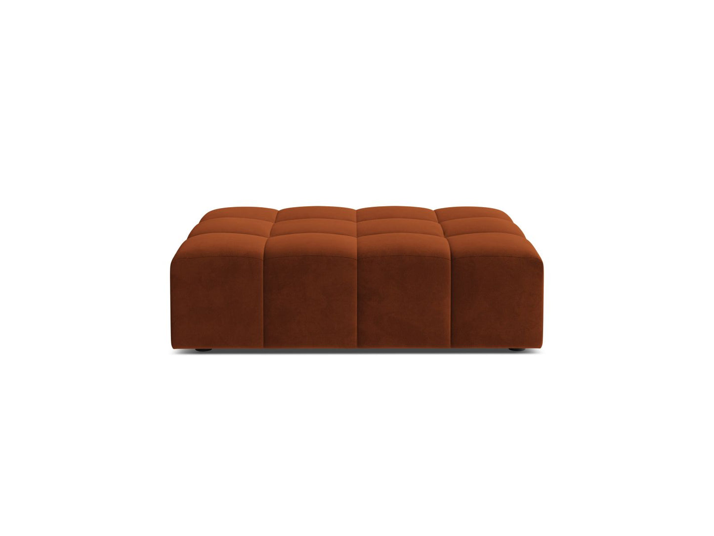 Jennifer Pouf, 102x84 cm — Terracotta