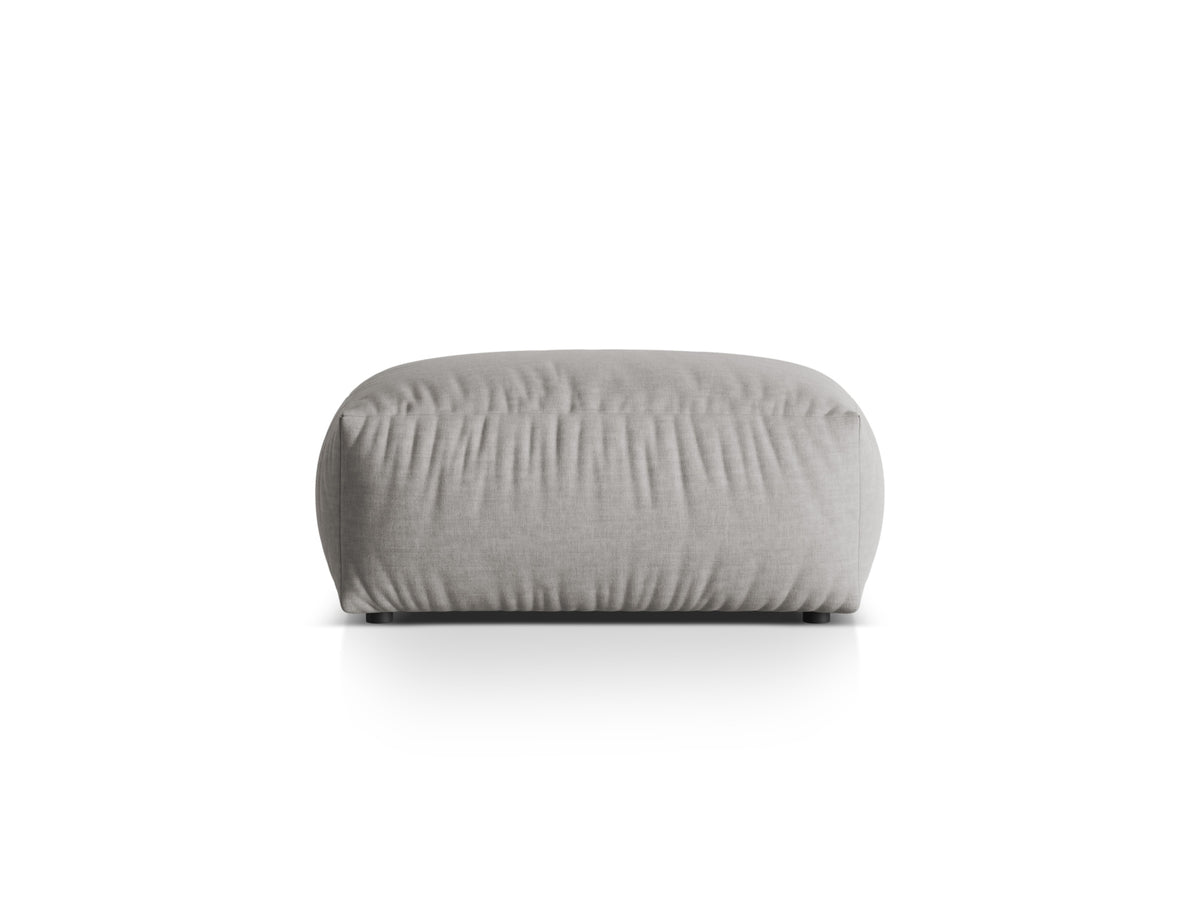 Martina Large pouf, 108x108 cm — Light Grey