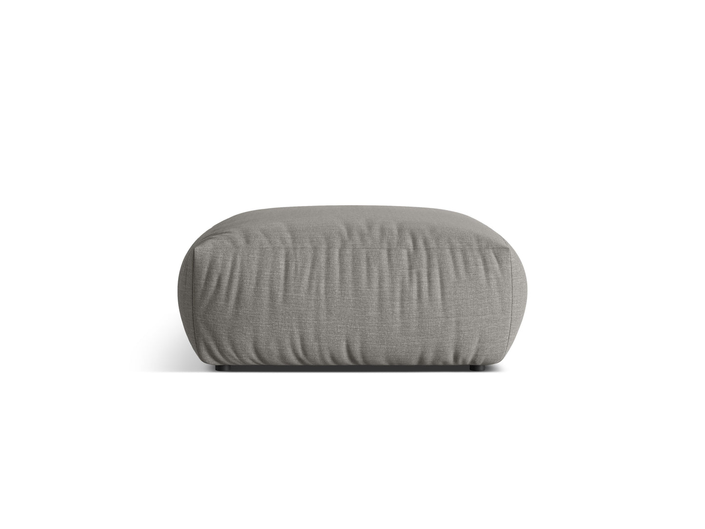 Chris Pouf, 100x100 cm — Warm grey