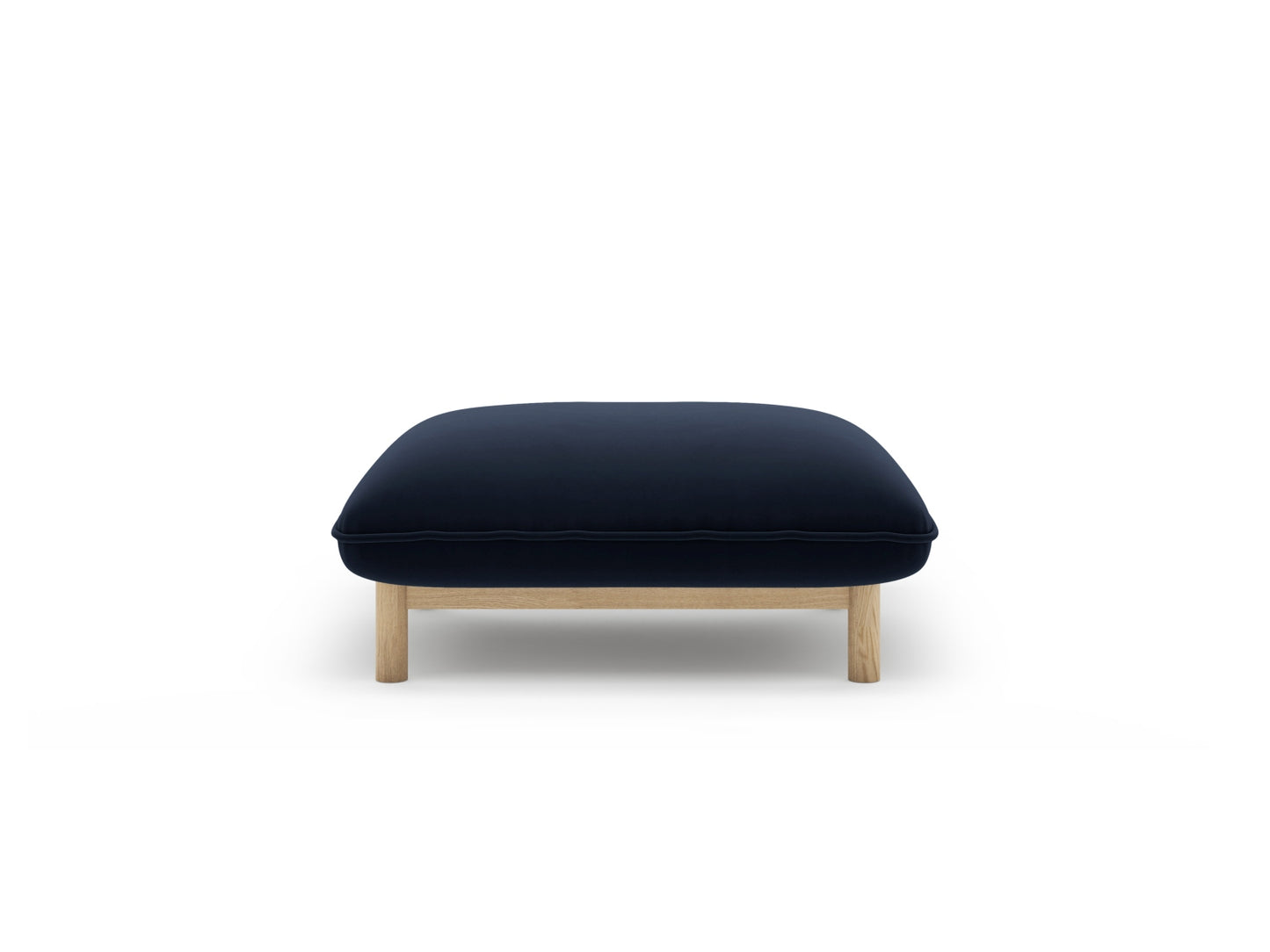 Ada Pouf, 80x65 cm — Royal Blue