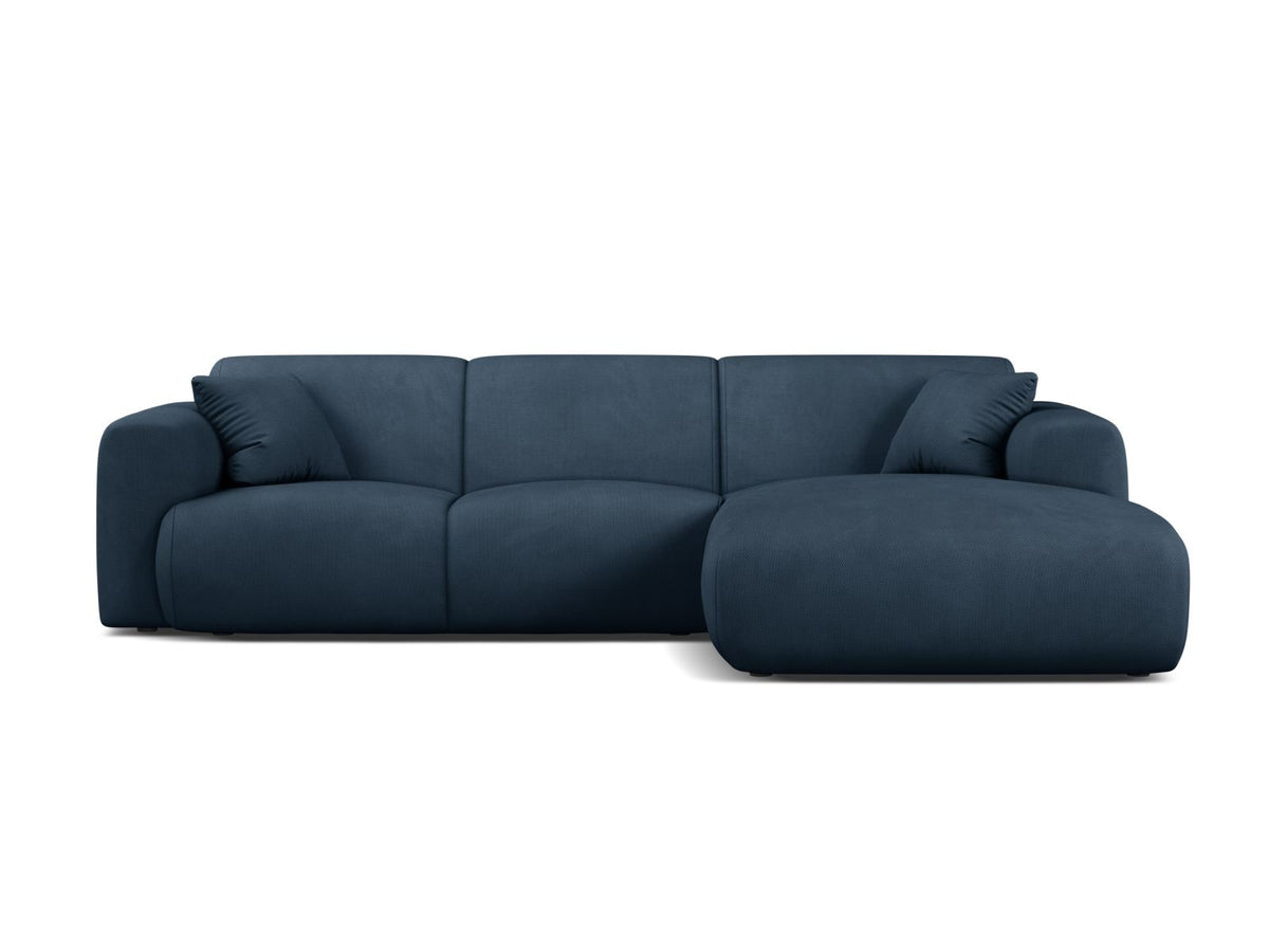 Molino Corner Sofa, 4 Seats, 255x170 cm — Royal Blue / Right