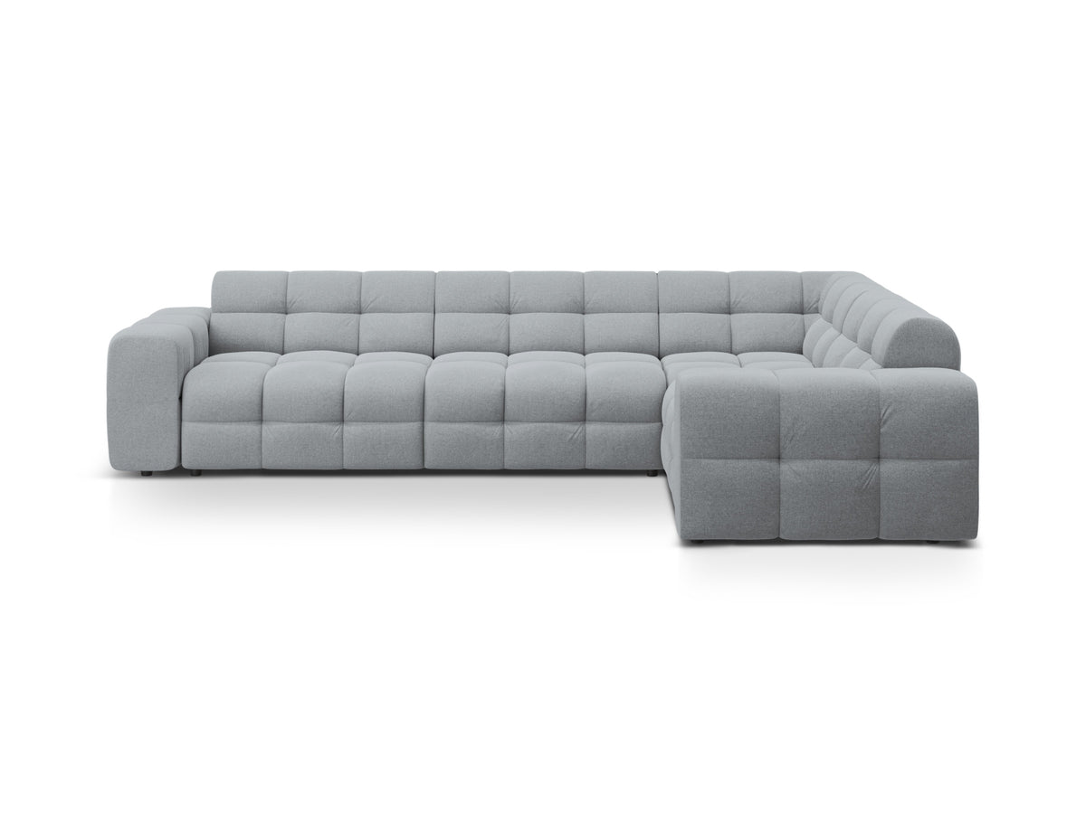 Kendal Corner Sofa, 5 Seats — Platinum / Right