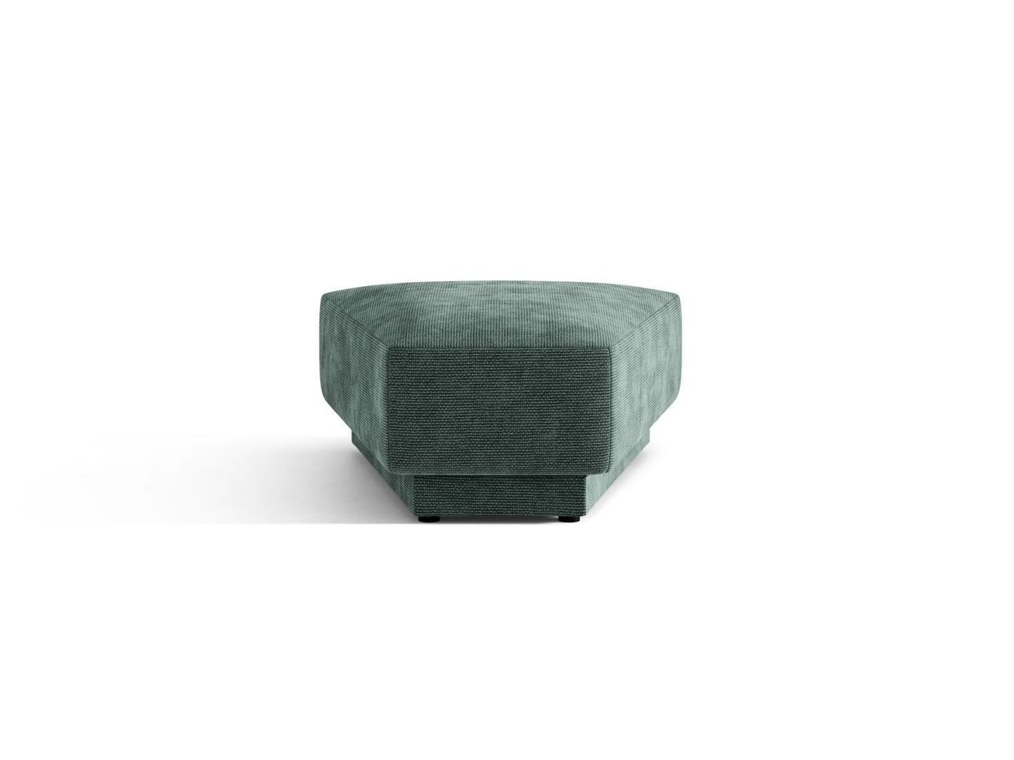 Miley Pouf, 88x79 cm — Petrol