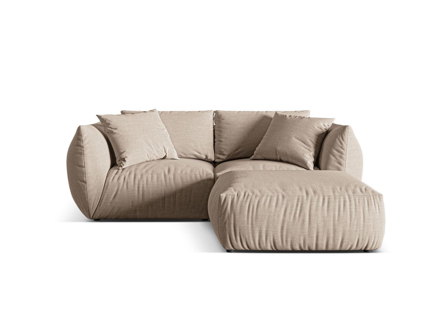 Chris Modular Corner Sofa, 4 Seats, 220x200 cm — Sand