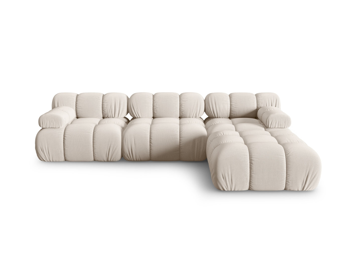 Bellis Modular Sofa, 4 Seats, 282x188 cm — Light Beige