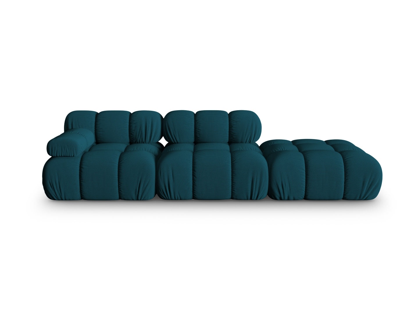 Bellis Modular Sofa, 4 Seats, 282x94 cm — Navy Blue / Right