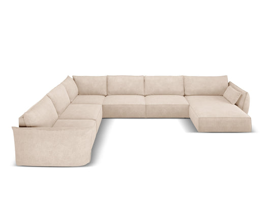 Kaelle Panoramic Corner Sofa, 8 Seats, 384x284 cm