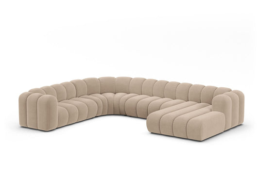 Lupine Modular Panoramic Corner Sofa, 6 Seats, 370x280 cm