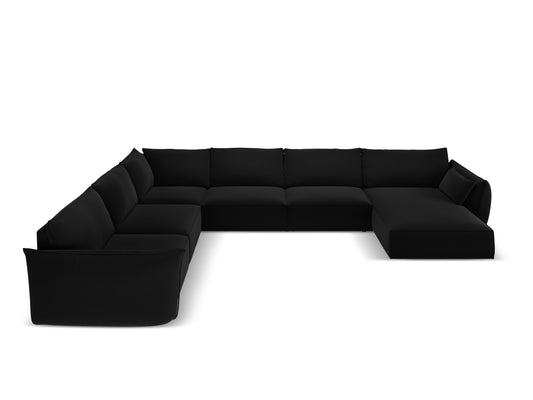 Kaelle Panoramic Corner Sofa, 8 Seats, 384x284 cm