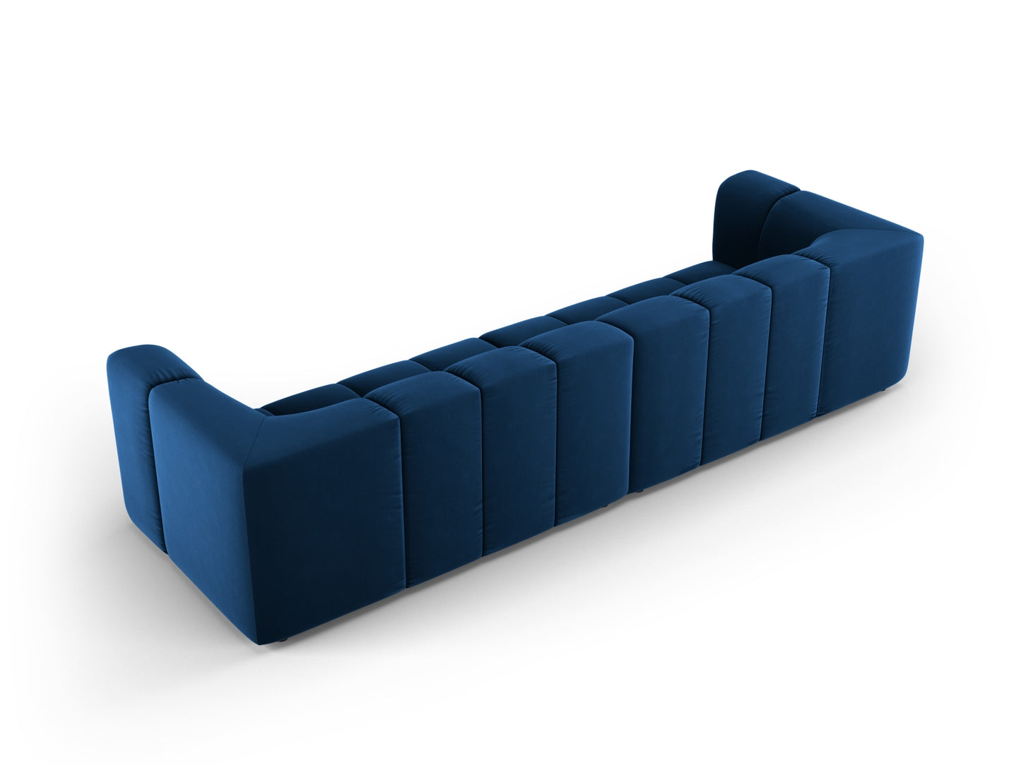 Moritz 4-Seater Sofa (4 Seats, 286x96x70) - Bluvel Velvet - Gallery image 8