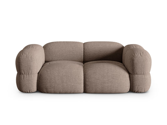 Loretto 3-Seater Sofa (3 Seats, 100x210x68) - Sorella Structured Fabric