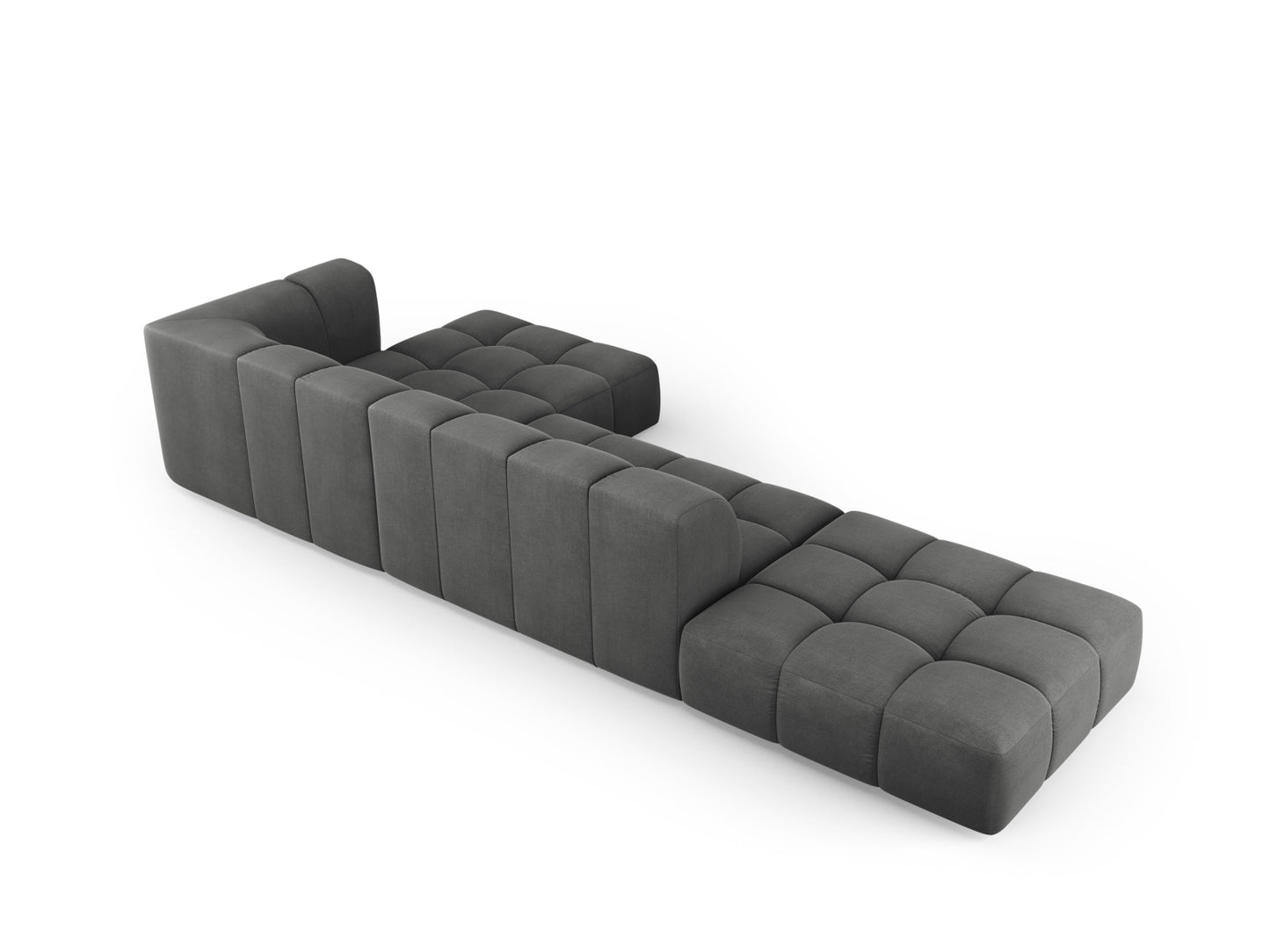Moritz Corner Sofa - Left/Right (5 Seats, 323x160x70) - Rebel Chenille - Gallery image 8