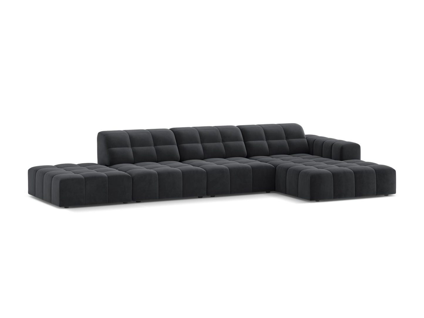 Chicago Corner Sofa (5 Seats, 348x167x78) - Bluvel Velvet - Gallery image 8