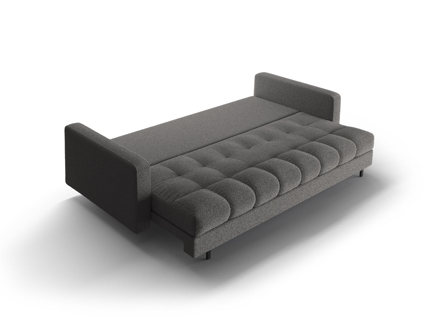 Bali Boucle Sofa With Bed Function And Box (3 Seats, 222x84x105) - Boucle - Boucle - Gallery image 8