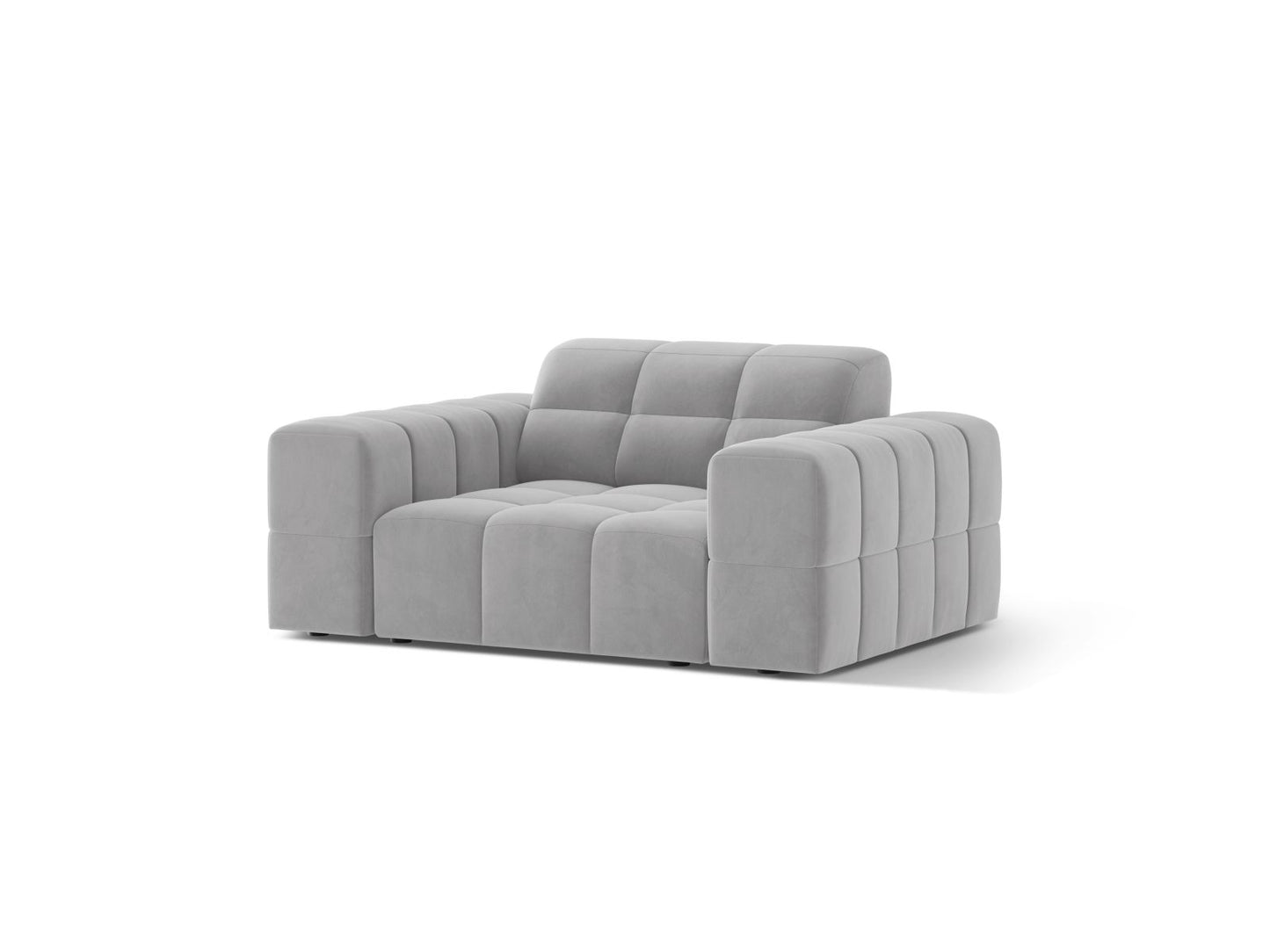 Chicago Armchair (1 Seat, 132x102x78) - Bluvel Velvet - Gallery image 8