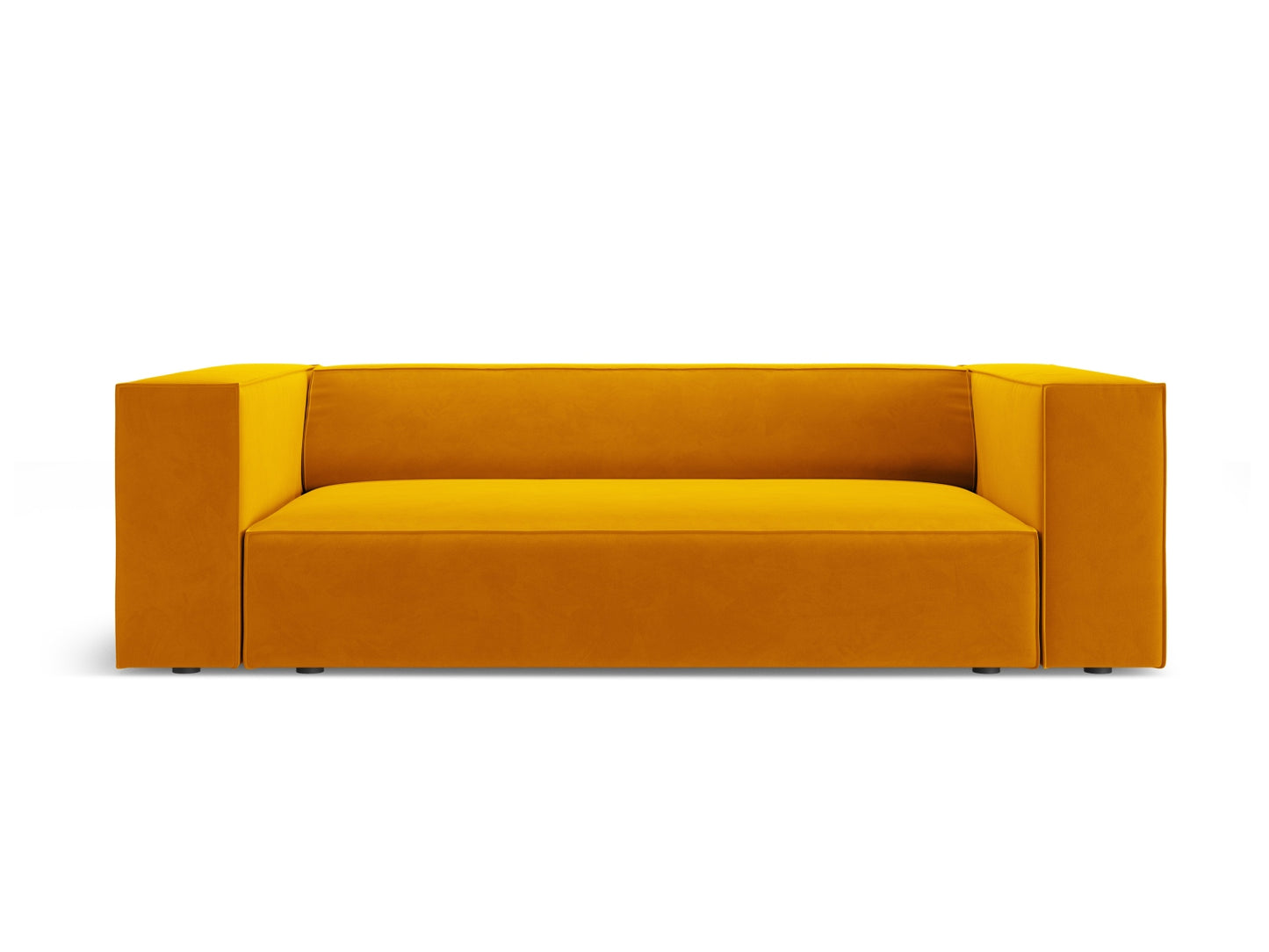 Arendal Sofa (2 Seaters) - Velvet - Yellow