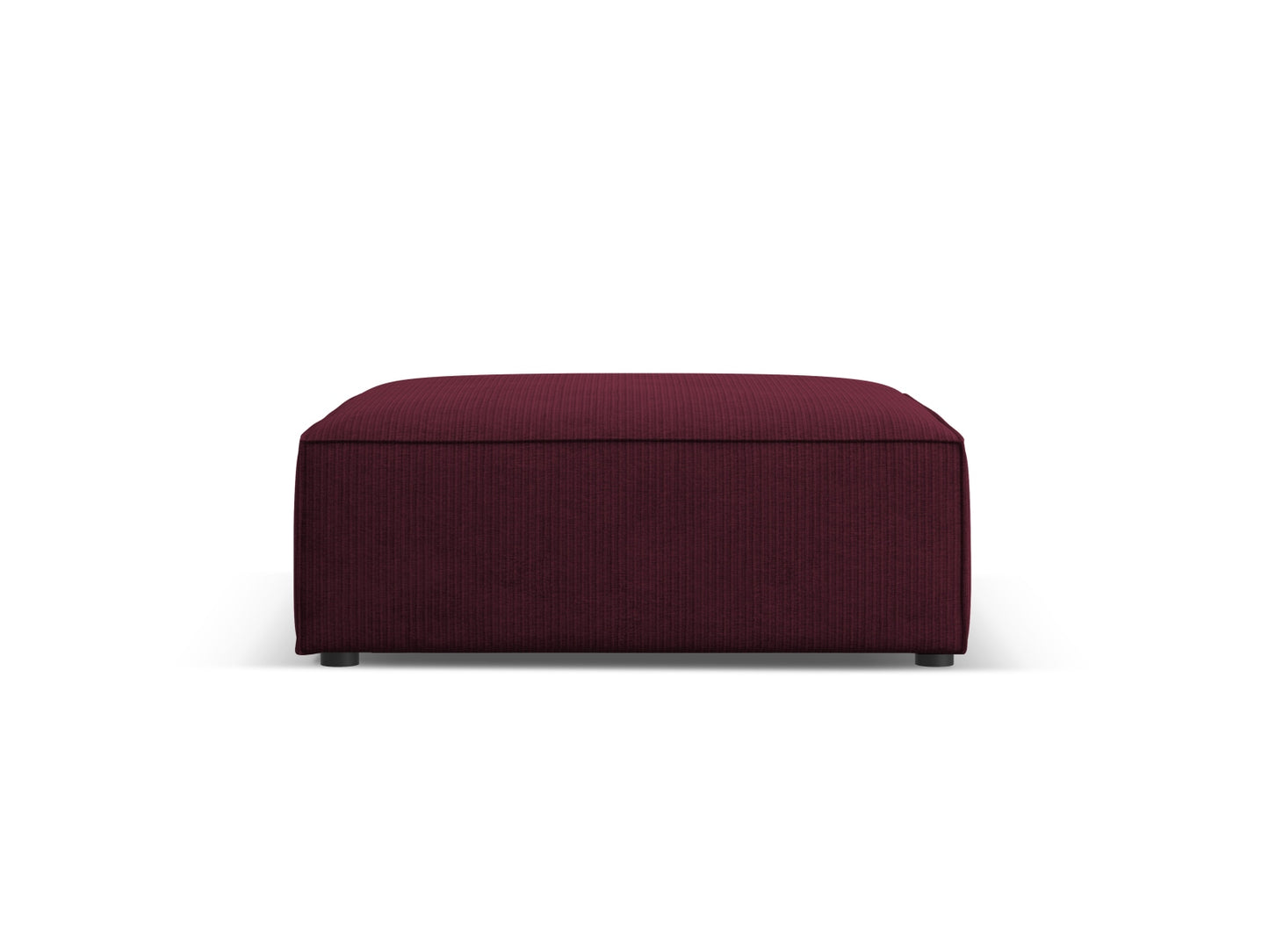 Arendal Pouf Chenille with corduroy effect