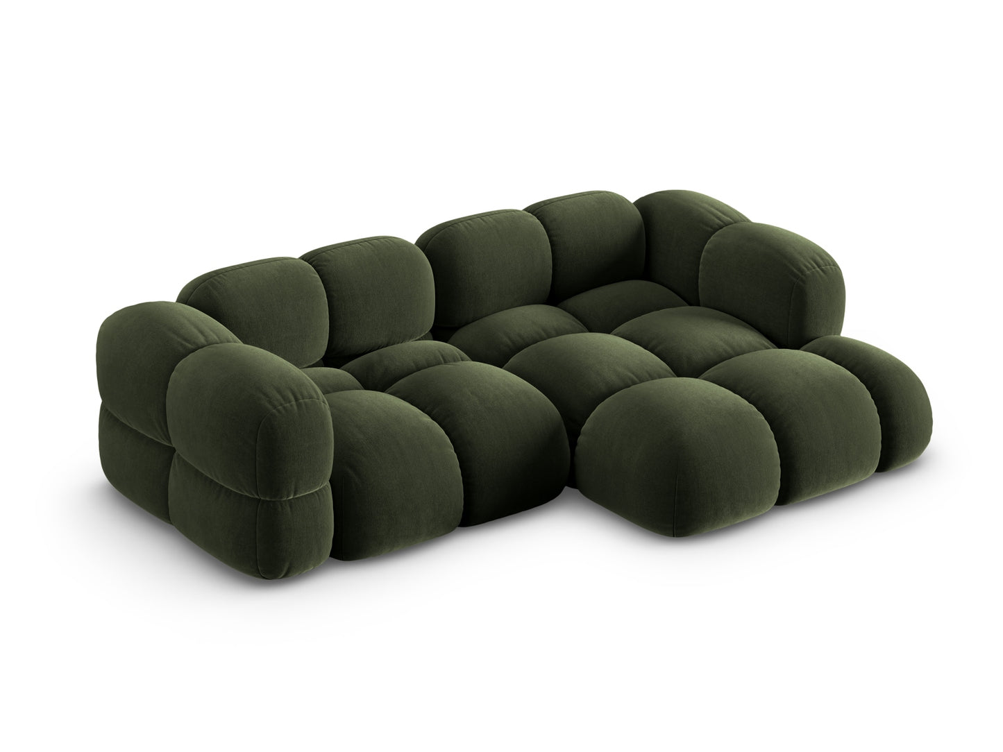 Loretto Corner Sofa - Left/Right (3 Seats, 147x250x68) - Vogue Velvet - Gallery image 8