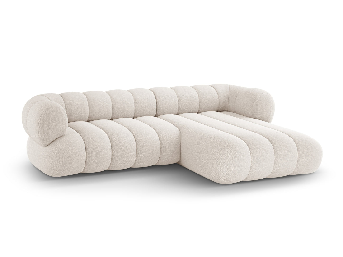 Koge Corner Sofa (5 Seats, 270x165x70) - Eden Chenille - Gallery image 8