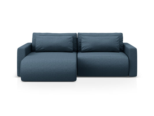 Belfast Corner Sofa With Bed Function And Box (3 Seats, 240x149x84) - Structured Fabric