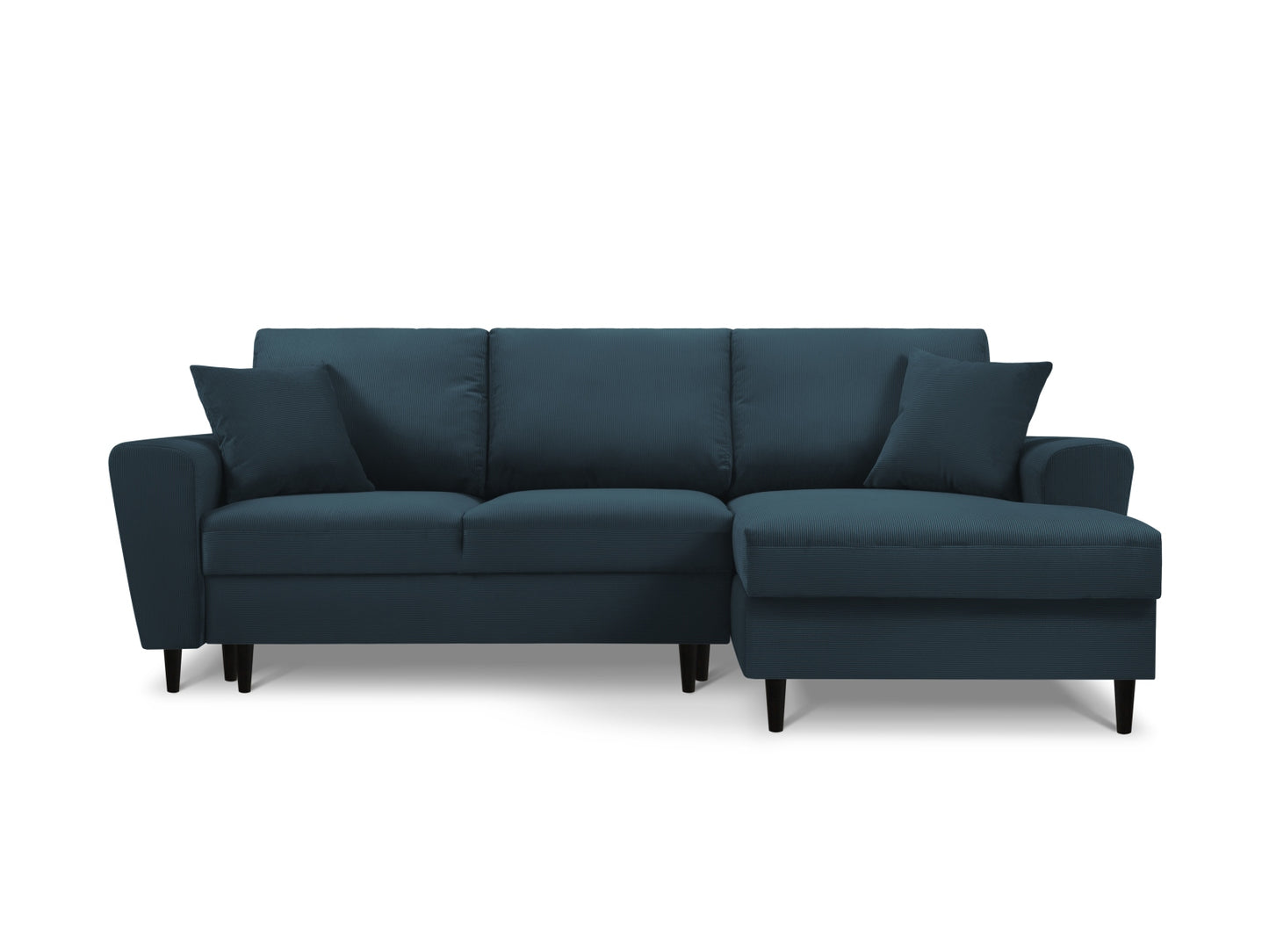 Kyoto Corner Sofa With Bed Function And Box (4 Seats, 241x145x88) - Left/Right - Fjord Corduroy - Gallery image 8