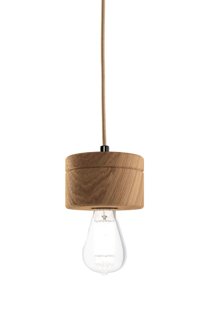 ALMUT 0239 Scandinavian Wood Pendant Light Pine
