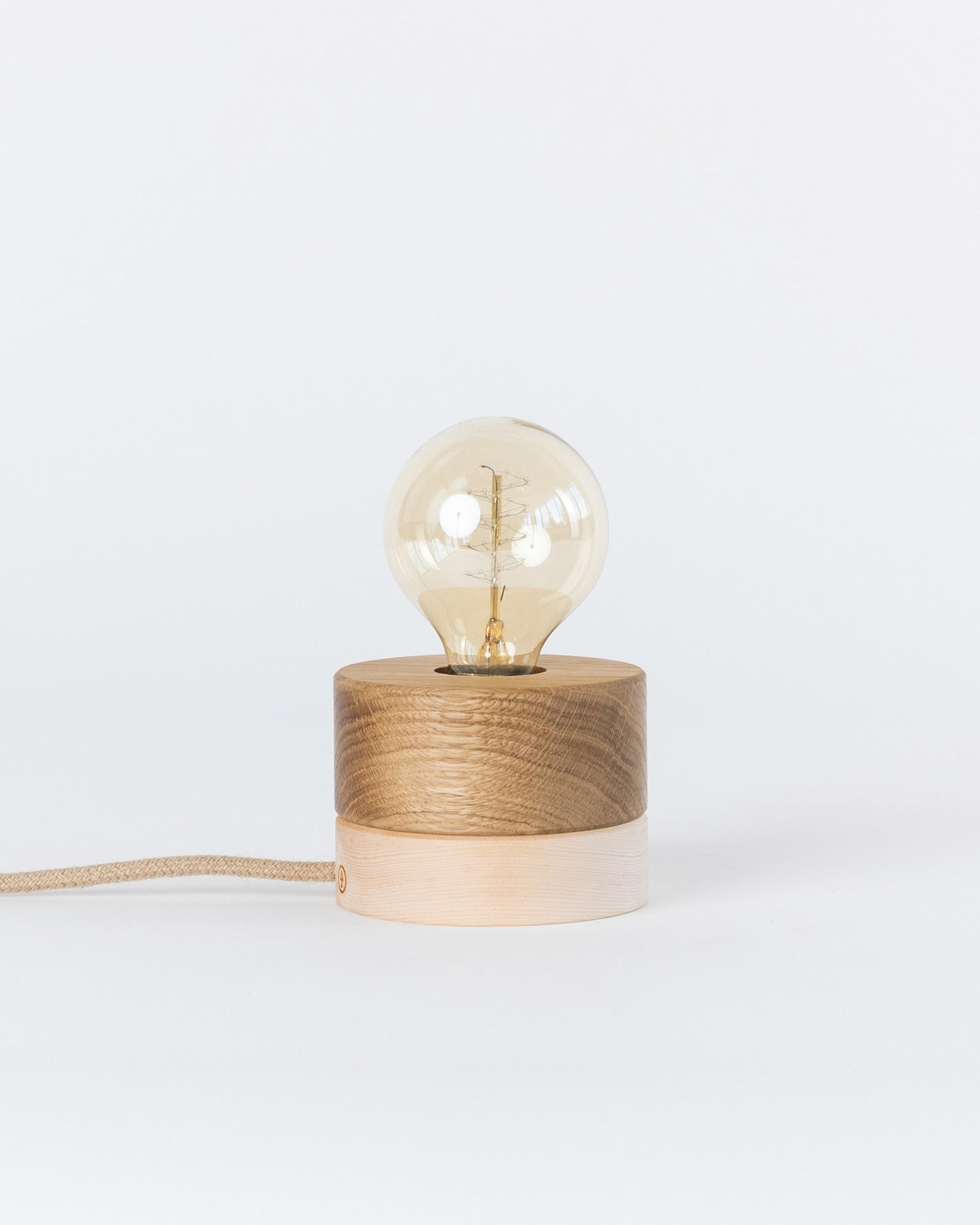 ALMUT 0239 Scandinavian Wood Table Lamp Swiss Pine