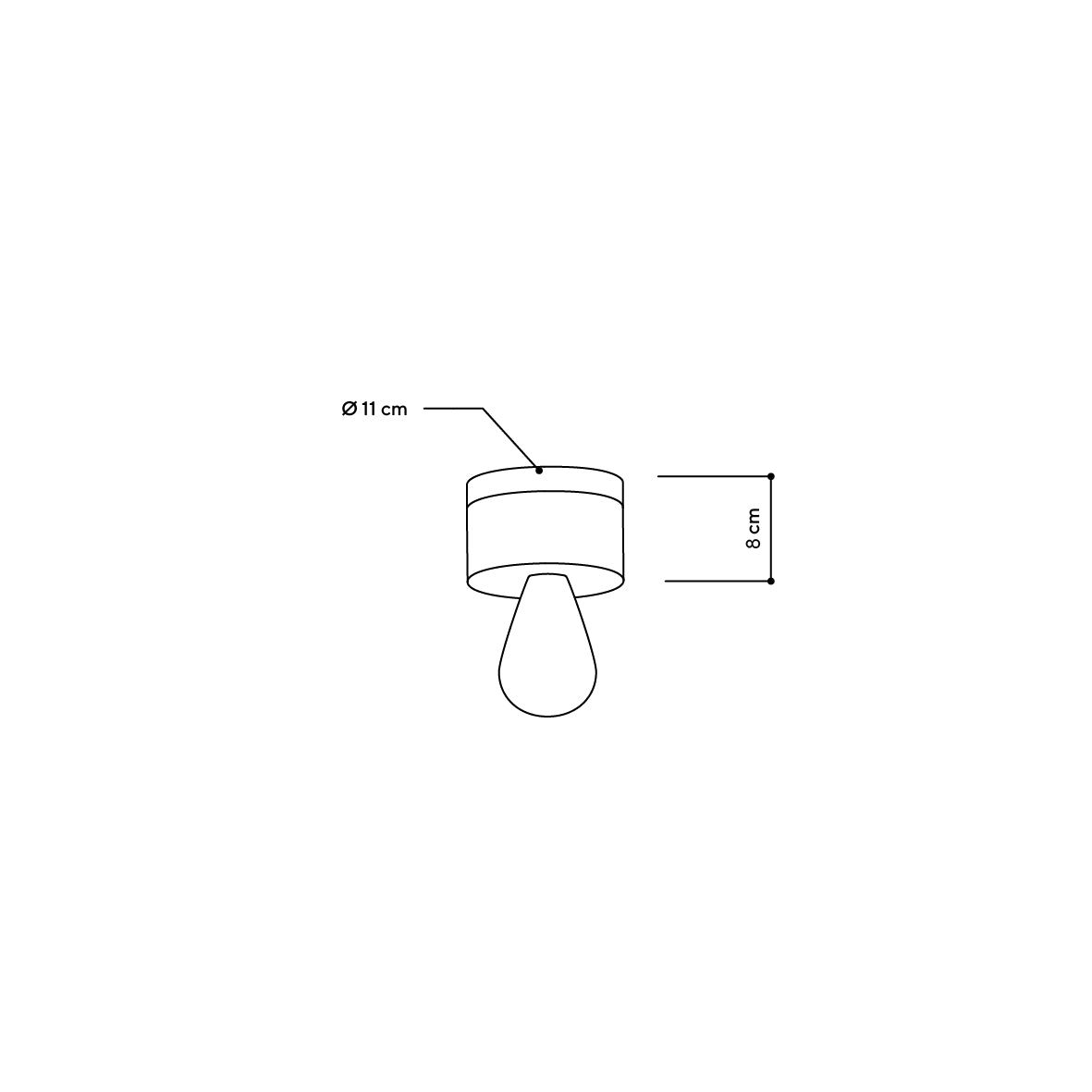 ALMUT 0239 Scandinavian Wood Ceiling Light Pine