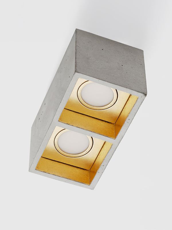 GANTlights B7-2 — Light Grey, Gold